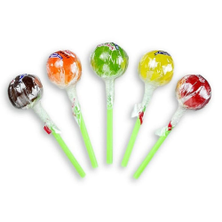 Sucettes Space chupi fruits sans sucre par 100