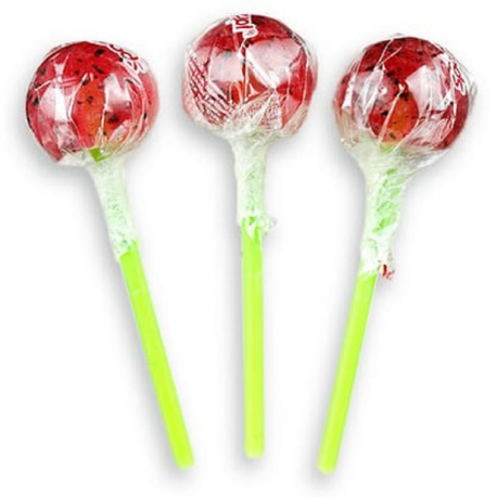 Sucettes Space chupi pastèque par 150
