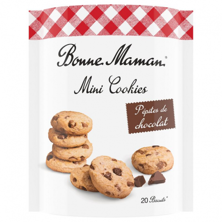 Mini cookies pépites chocolat Bonne Maman 100g