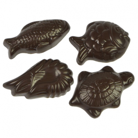 ~Friture pure chocolat noir 1kg