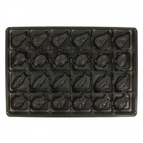 ~Friture pure chocolat noir 1kg