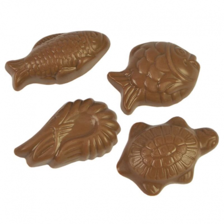 ~Friture fourrée praliné lait 1kg