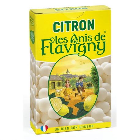 Flavigny boîte originale citron - étui 40g