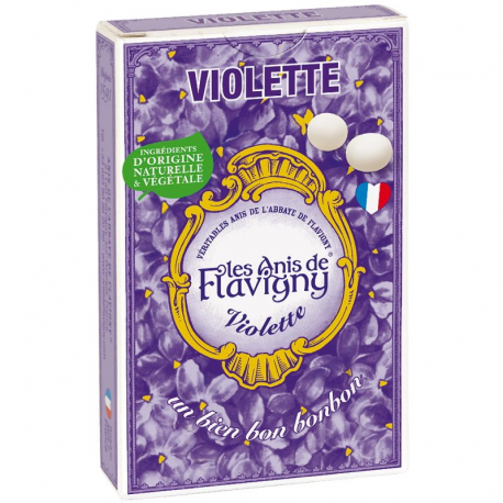 Flavigny boîte originale violette - étui 40g