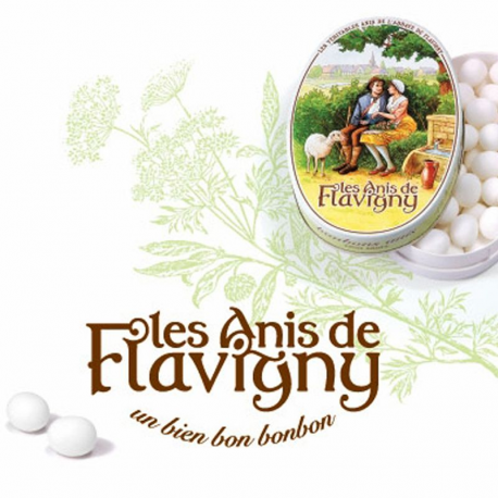 Flavigny anis - boîte fer collection