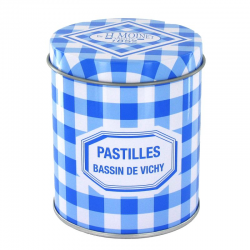 Pastille de vichy boîte ronde 200g