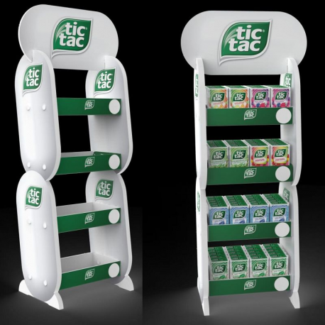 Colis Présentoir de comptoir Tic Tac