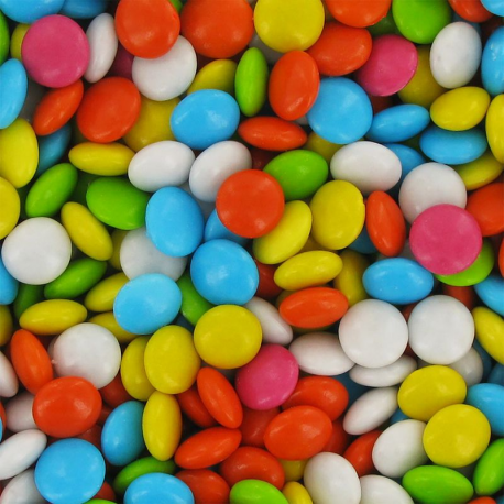 Mini confettis MULTICOLORES - 200g