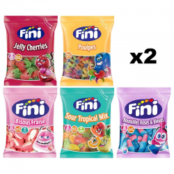 Lot 10 cartons Fini assortis offerts