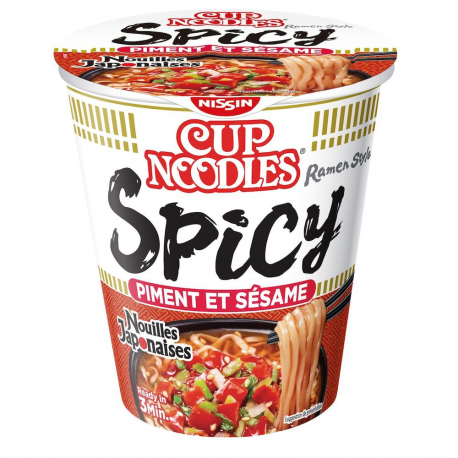 Cup noodles (nouilles) Hot Chili Spicy 66g