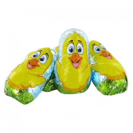 ~Poussins chocolat lait fourrés crème au lait kg