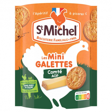 Mini galettes comté St Michel 100g