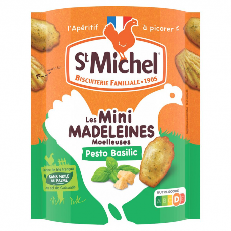 Mini madeleines pesto St Michel 100g