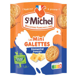 Mini galettes emmental St Michel 100g