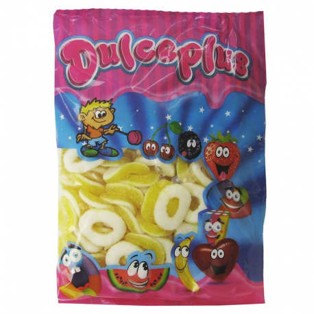 Anneaux citron acides vrac dulceplus