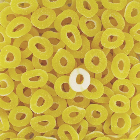 Anneaux citron acides vrac dulceplus