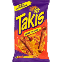 Taki chips Queso Volcano 100g