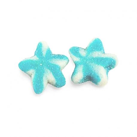 Etoiles twist sucrée bleue - 1kg