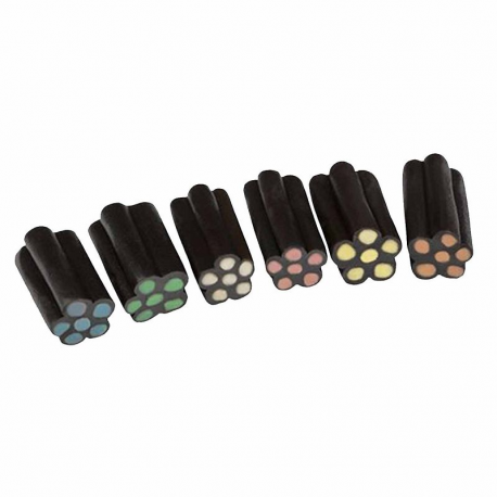 Barillets réglisse fourrés kg Dulceplus