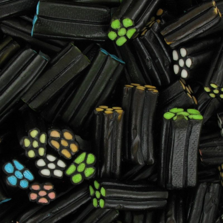 Barillets réglisse fourrés kg Dulceplus