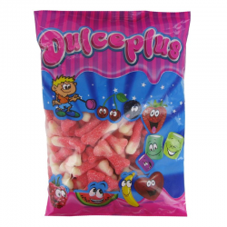 Os rouges et blancs acidulés vrac Dulceplus