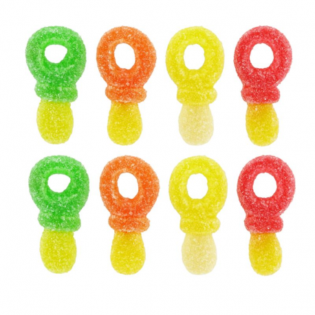 Tétines acides assorties kg Dulceplus