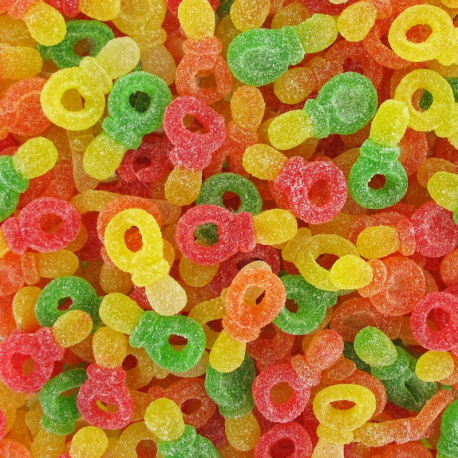 Tétines acides assorties kg Dulceplus