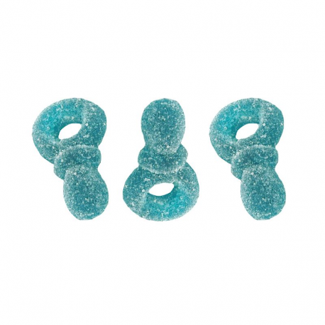 Tétines bleues sucrées Kg Dulceplus