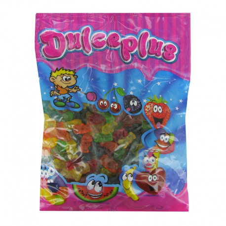 Mini oursons gélifiés lisses kg Dulceplus