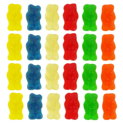Mini oursons gélifiés lisses kg Dulceplus