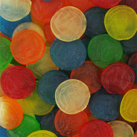 Euros assortis lisses kg Dulceplus