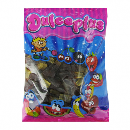 Bouteilles cola gélifiées lisses kg Dulceplus