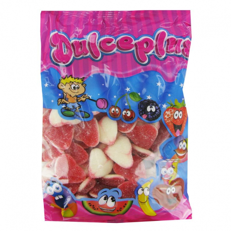 Coeurs Rouges et Blancs acides kg Dulceplus