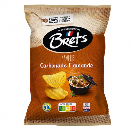 Chips Brets saveur carbonade flamande 125g