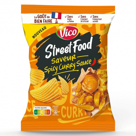 Chips Street Food Spicy Curry 120g