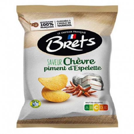 Chips Bret's 25g chèvre piment d'Espelette