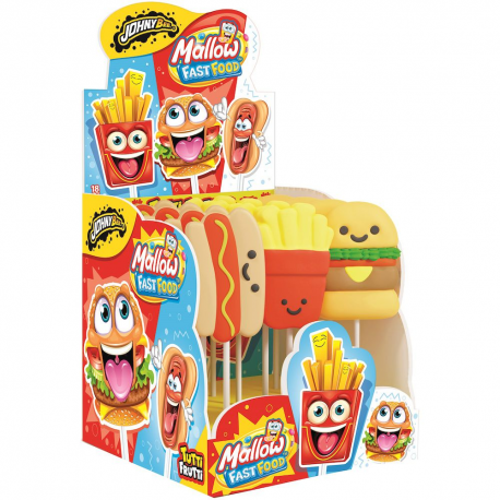 Mallow fast food Johny Bee - en boîte de 18