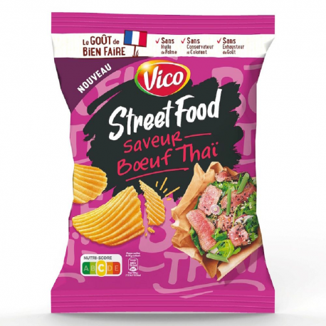 Chips Street Food Boeuf Thai 120g