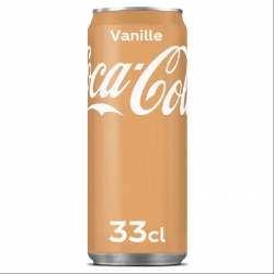 Coca cola vanille boîtes 33cl