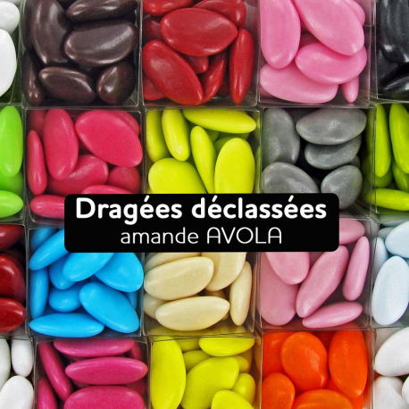 Dragées amande avola déclassées - 1kg