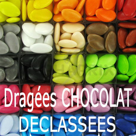 Dragées au chocolat déclassées - 1kg