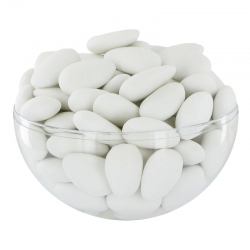 Dragées amande de provence blanc mat 500g