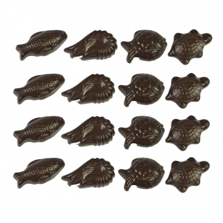 ~Friture chocolat plein noir 500g "nemo"