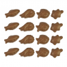 ~Friture fourrée praline lait 500g "ariel"