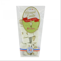 Nougats tendres aux amandes et vanille sachet 125g