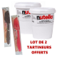 Lot de 2 pots de 3kg de Nutella + 2 Tartineurs Nutella OFFERTS