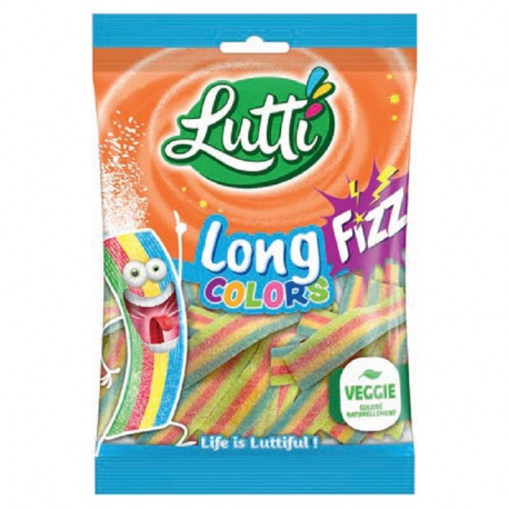 Lutti Long fizz Colors sachets 100g