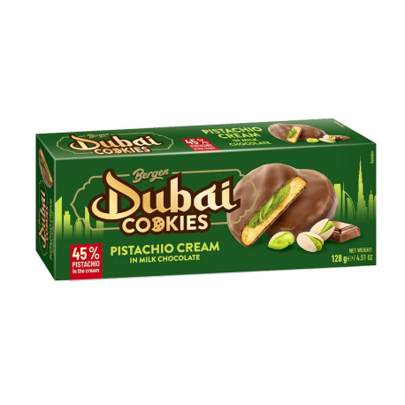 Cookies dubai style à la crème pistache 128g