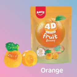 Sachets Fruits 4D Orange Amos 120g