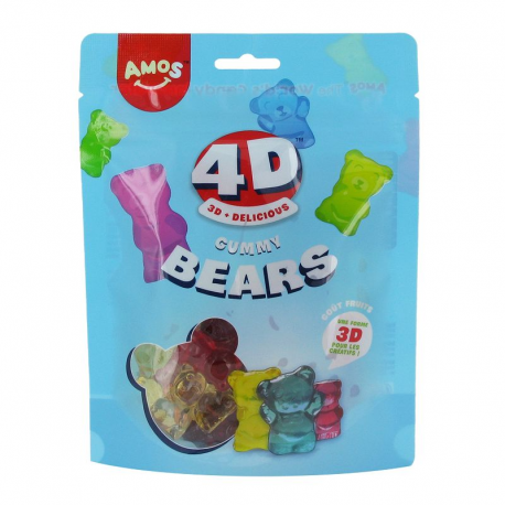 Sachets Kids 4D Bears Amos 120g
